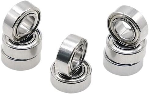 2Pcs S687ZZW4 ABEC-7 7x14x4 Mm Stainless Steel Bearing Deep Groove Ball Bearings Miniature Mini Bearing in Saudi Arabia