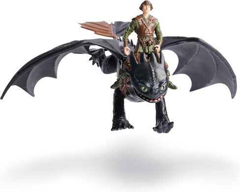 Dreamworks Dragons, How to Train Your Dragon, Toothless & Hiccup, Viking Duo Action Figures, Kids Toys for Boys Ages 4 and up in Kuwait