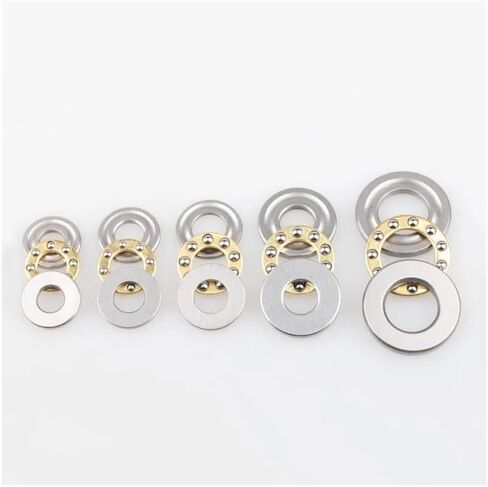 I/D 3/4/5/6/7/8/9/10mm Mini Axial Ball Flat Washers Thrust Bearing F3-8M F4-9M F4-10M F5-10M F5-12M F6-12M F7-13M F8-16M F10-18M(F4-10m 4x10x4mm) in Saudi Arabia