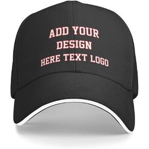Custom Baseball Cap Design Your Own Hats Custom Hats Logo Personalized Baseball Cap Black in Kuwait