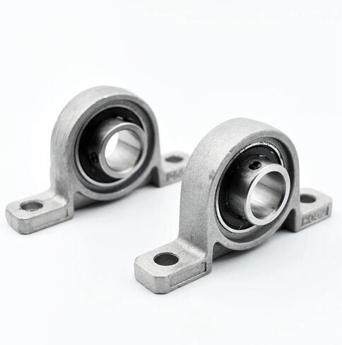 2/10pcs Zinc Alloy Pillow Block Bearing KP08 KP000 KP001 KP002 KP003 KP004 Inner Bore 8mm 10mm 12mm 15mm 17mm 20mm Bearings(KP001 12mm,10Pcs) in Saudi Arabia