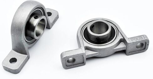 2/10pcs Zinc Alloy Pillow Block Bearing KP08 KP000 KP001 KP002 KP003 KP004 Inner Bore 8mm 10mm 12mm 15mm 17mm 20mm Bearings(KP001 12mm,10Pcs) in Saudi Arabia