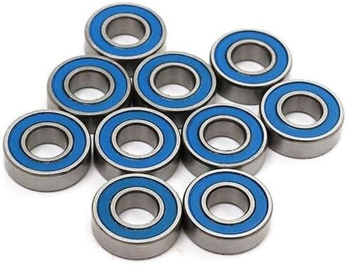 10PCS ABEC-5 MR148-2RS MR148 2RS MR148 RS MR148RS 8x14x4 Mm Blue Rubber Sealed Miniature Deep Groove Ball Bearing(MR148-2RS_ABEC 5) in Saudi Arabia