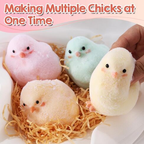 LET'S RESIN 4-in-1 Hamster Silicone Molds for Taba Squishy, 3D Animal Molds to Make Decompression and Cute Birthday Gift for Hamster Lover, Flexible and Durable Resin Mould in Saudi Arabia