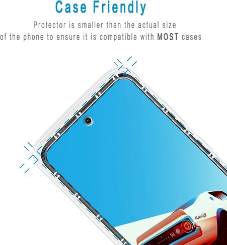 (2 Pack) Privacy Screen Protector Designed for Motorola Moto G Stylus 5G 2024 Anti-Spy Tempered Glass, Anti Scratch, Bubble Free in Saudi Arabia