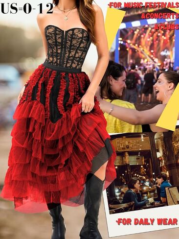 تنورات كاي وشيشك كشكش ، وتنورات تول تتدفق للنساء ميدي ، وزيارة قراصنة رينايسانس رينايسانس. in Kuwait