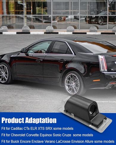 License Plate Light Housing Fit for Cadillac Chevrolet Buick GMC, Replace 13502178 13502179 22854057 GM13502178 GM13502179 1224032 13503359, 2PCS in Saudi Arabia