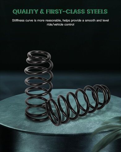Scitoo 52441SNCA01 Coil Springs ، 2PCS COWSENSION COWN SPRINGS TEW متوافق مع 2006-2011 لهوندا من أجل CIVIC in Saudi Arabia