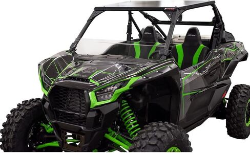 Tusk Removable Half Windshield Clear For KAWASAKI Teryx KRX 1000 eS 2021 in Saudi Arabia