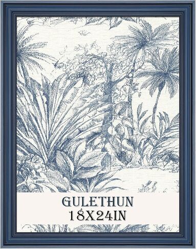 إطار Gulethun 24x36 ، إطارات صور التصميم الحديثة الانتقالية ، 24 × 36 إطار الملصقات الريفية للديكور المنزلي ، وإطارات صور عتيقة ذهبية ، وشاشة أفقية أو عمودية ، اختر الحجم واللون in Kuwait