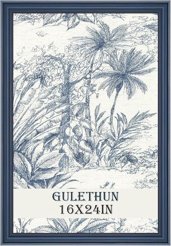 إطار Gulethun 24x36 ، إطارات صور التصميم الحديثة الانتقالية ، 24 × 36 إطار الملصقات الريفية للديكور المنزلي ، وإطارات صور عتيقة ذهبية ، وشاشة أفقية أو عمودية ، اختر الحجم واللون in Kuwait