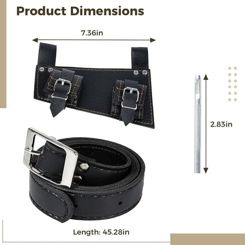 Medieval Sword Frog Holster with Belt, Adjustable Pu Leather Scabbard for Katana and Rapier in Saudi Arabia
