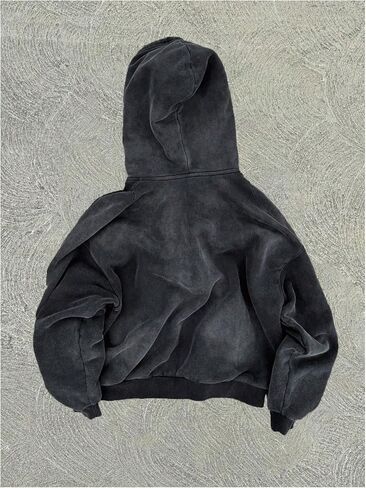 SOLY HUX Men's Vintage Full Zip Hoodie Long Sleeve Hooded Lightweight Sweatshirts Casual Fall Jacket in Saudi Arabia