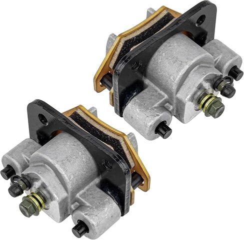 Caltric Rear Left Right Brake Caliper with Pads Compatible with Arctic Cat Wildcat Sport 700 2015 2016 2017 in Saudi Arabia