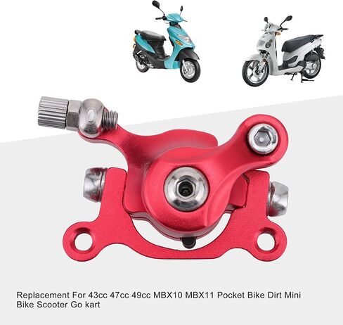 غوفيت أحمر الفرامل الفرجار الأمامي الخلفي ل MBX10 MBX11 جيب MOTO القرص الخلفي الفرامل الفرجار MINI دراجة 47CC 49CC جيب الدراجة GOPED GO-KART in Kuwait