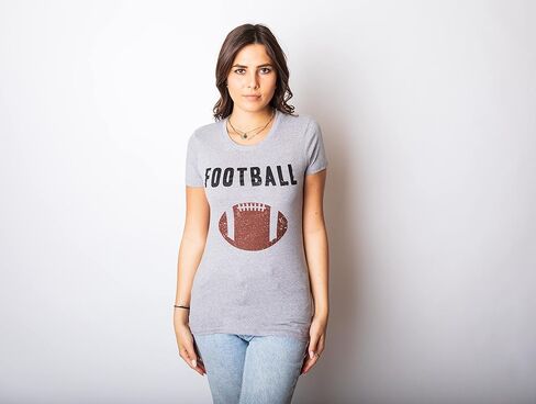 Womens Vintage Football T Shirt Funny Sunday Game Tee tee for ladies graphci in Saudi Arabia