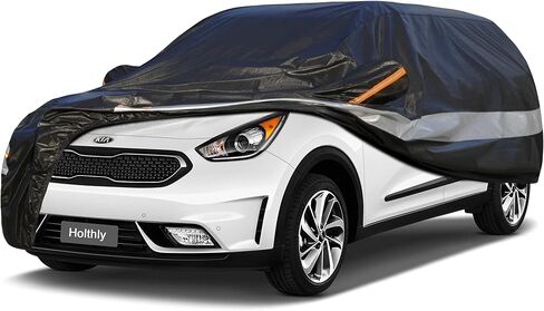 SUV Car Cover Custom Fit Kia NIRO 2016-2025, 100% Waterproof Breathable Outdoor Car Covers, Sun Rain Dust Snow Protection. (Ships from US Warehouse, Arrive Within 3-7 Days) in Kuwait
