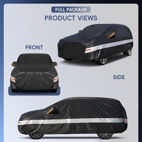 SUV Car Cover Custom Fit Kia NIRO 2016-2025, 100% Waterproof Breathable Outdoor Car Covers, Sun Rain Dust Snow Protection. (Ships from US Warehouse, Arrive Within 3-7 Days) in Kuwait