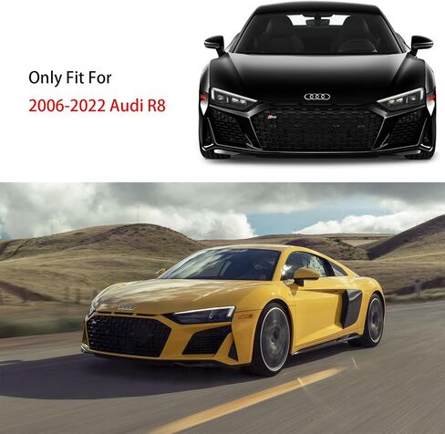 تغطية سيارة ناعمة مخصصة للملحقات Audi R8 2006-2025 مع جيب المرآة لعرض سيارة مرآب للمرآب تحت الأرض وحماية غبار التخزين الداخلية in Saudi Arabia