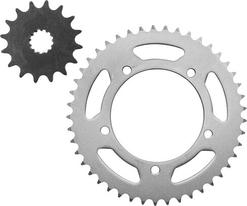 Caltric Front & Rear Sprockets Compatible with Suzuki Gsx-R600 Gsxr600 2001-2005 in Saudi Arabia