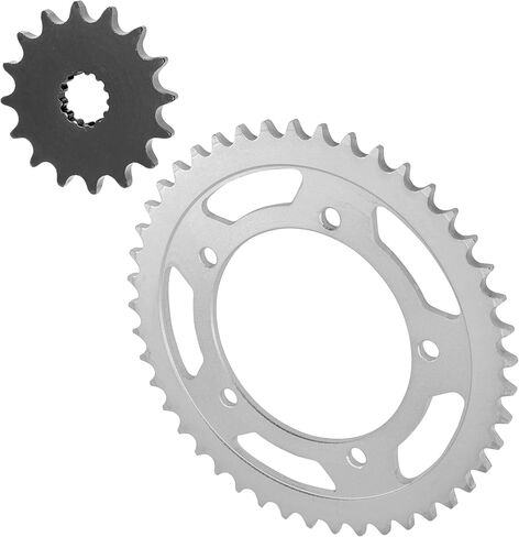 Caltric Front & Rear Sprockets Compatible with Suzuki Gsx-R600 Gsxr600 2001-2005 in Saudi Arabia