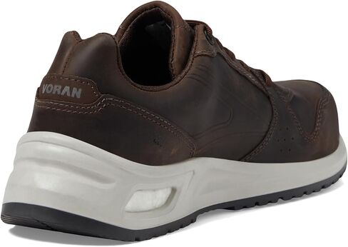 Men's Leather Comp Toe Work Shoe Lightweight Durable Comfortable Ergonomic EH Slip Resistant Safety Footwear for Warehouse & Manufacturing in Saudi Arabia