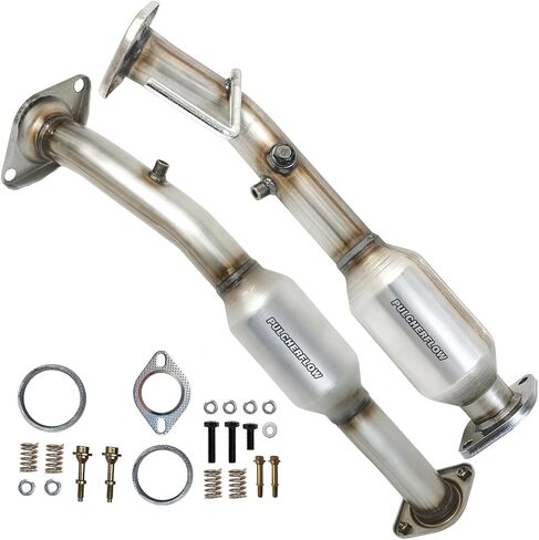 Front& Rear Catalytic Converter Compatible with 2013 2014 2015 2016 2017 2018 2019 2020 Nissan NV200, 2015-2018 Chevrolet City Express 2.0L L4 Catalytic Convertor(EPA Compliant) in Saudi Arabia