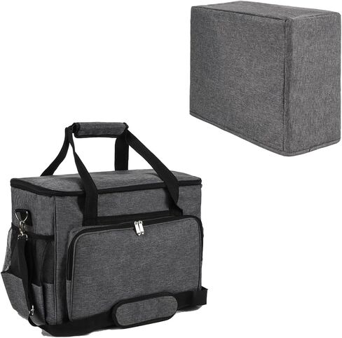 YELAIYEHAO home Sewing Machine Case Travel Case for Sewing Machine and Accessories Compatible with Most Standard Singer, Brother, Janome, Sewing Accessories Bag Sewing Machine Carrying Case in Kuwait