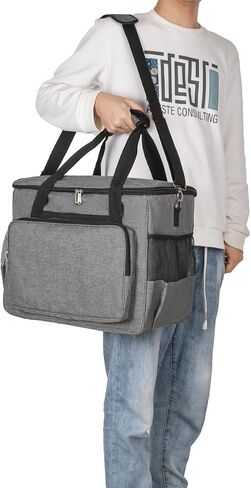 YELAIYEHAO home Sewing Machine Case Travel Case for Sewing Machine and Accessories Compatible with Most Standard Singer, Brother, Janome, Sewing Accessories Bag Sewing Machine Carrying Case in Kuwait