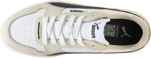 حذاء رياضي نسائي من PUMA Carina Street، أبيض شاحب فضي، 8 in Saudi Arabia