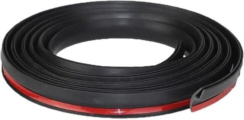 شريط ختم السيارة للزجاج الأمامي يقلل من الضوضاء الأمامية الأمامية الطقس تجريد المطاط المرنة H نوع السطوح السلسة للسيارة (1M) in Kuwait