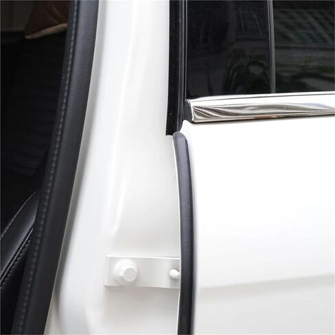2-4pcs Car Weatherstrip Rubber Sealing for B Pillar Sealant Auto Door Rubber Seal Strip Noise Insulation Rubber Strip(2pcs length 82cm) in Saudi Arabia
