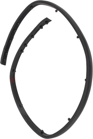86357-F2000 Car Black Rubber Front Bumper Hood Seal Strip Trim Fit For 2017-2018 in Saudi Arabia