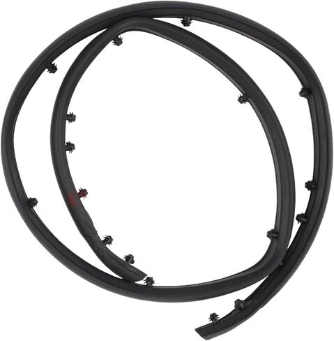 86357-F2000 Car Black Rubber Front Bumper Hood Seal Strip Trim Fit For 2017-2018 in Saudi Arabia