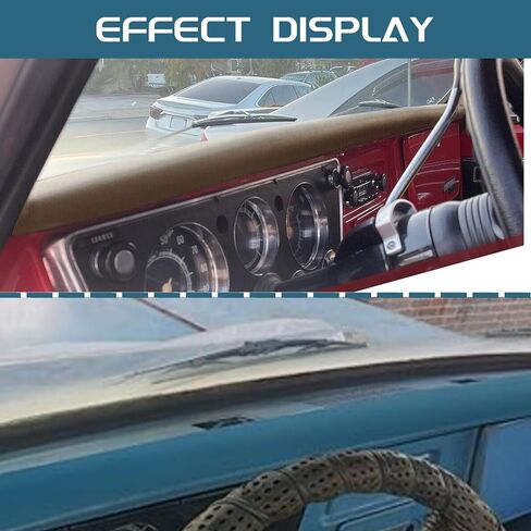 Kuafu Black Dash Pad Dashboard Taxpatboard مع 1967 1968 1969 1970 1971 1972 Chevrolet Chevy/GMC Pickup Truck in Saudi Arabia