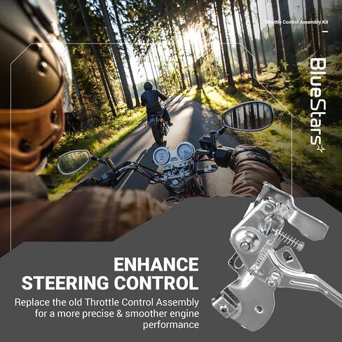 مجموعة مجموعة مجموعة Bluestars Throttle Control - متوافقة مع Honda GX160 GX200 GX120 Predator 212CC Coleman Baja 196CC CT200U BT200X KT196 MB165 MB200 MINI MINI BIKE in Saudi Arabia