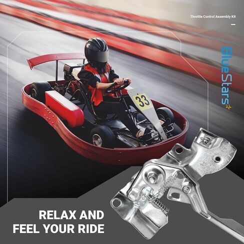 مجموعة مجموعة مجموعة Bluestars Throttle Control - متوافقة مع Honda GX160 GX200 GX120 Predator 212CC Coleman Baja 196CC CT200U BT200X KT196 MB165 MB200 MINI MINI BIKE in Saudi Arabia