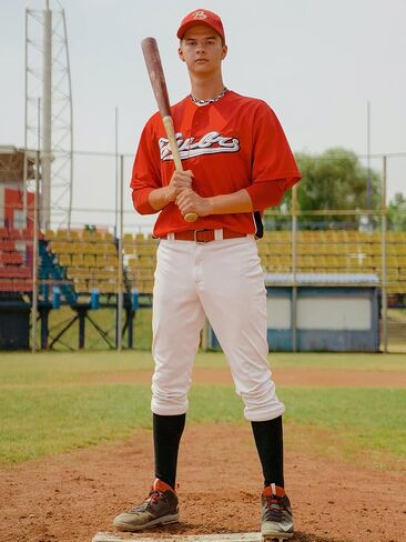 Mtlee 32 PCS Baseball Necklace Nylon Nylon Three Braded Cord ، Netclace Sportball Baseball Cord Netclace for Men Sports تحت عنوان ، 18 بوصة in Saudi Arabia