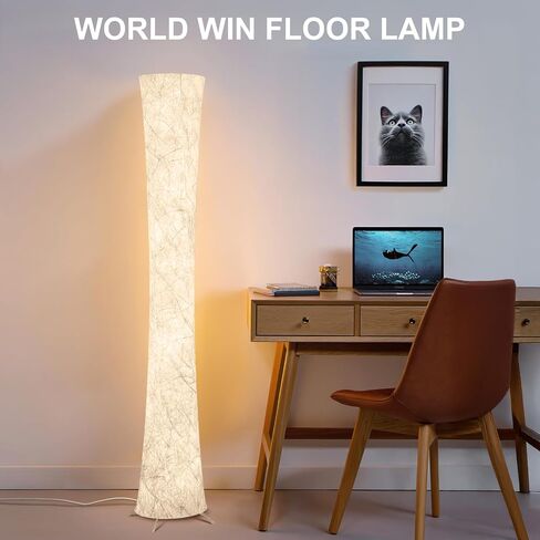 Floor Lamp, 61'' Smart RGB LED Corner Lamp with Music Sync and 16 Million DIY Colors, 3 Color Temperature, APP & Remote Control, Color Changing Standing Floor Lamp for Bedroom Living Room in Saudi Arabia
