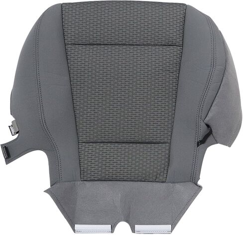 Driver Bottom Cloth Gray Replacement Seat Cover Fit for Ford F250 F350 F450 F550 XLT 2017 2018 2019 2020 2021 in Saudi Arabia