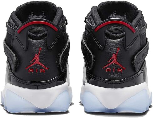Jordan 6 Rings Mens Shoes Size-11.5 Black/University Red-white in Saudi Arabia