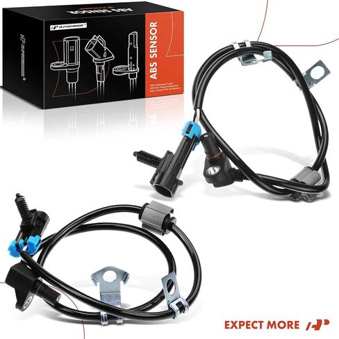 A-Premium ABS Wheel Speed Sensor Compatible with Chevrolet, GMC Models - Astro 2003-2005, Safari 2003-2005, AWD - Front Driver and Passenger Side, Replace# 15112458, 15058370 2-PC Set in Saudi Arabia