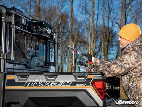 SuperATV Polaris Ranger 1000 Game Loader Rack | Includes 2 Cube Lights in Saudi Arabia