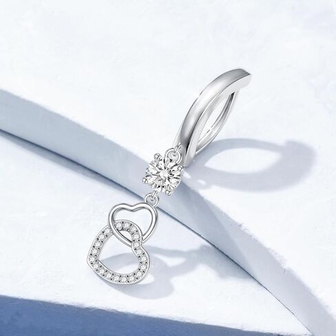 Butterfly Cross Shark Belly Button Ring 925 Sterling Silver Flaceer Belly Rings Dangle Dangle Ring Hypoallergenic Dietcing Percing Heiber Bely Healder for Women in Kuwait