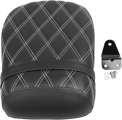Black Rear Leather Passenger Pillion Seat For Suzuki Intruder Volusia VL800 2001-2004 & Boulevard C50 2004-2013 in Saudi Arabia