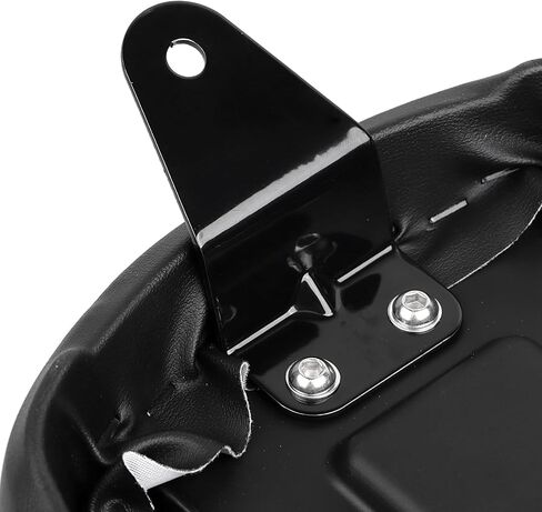 Black Rear Leather Passenger Pillion Seat For Suzuki Intruder Volusia VL800 2001-2004 & Boulevard C50 2004-2013 in Saudi Arabia
