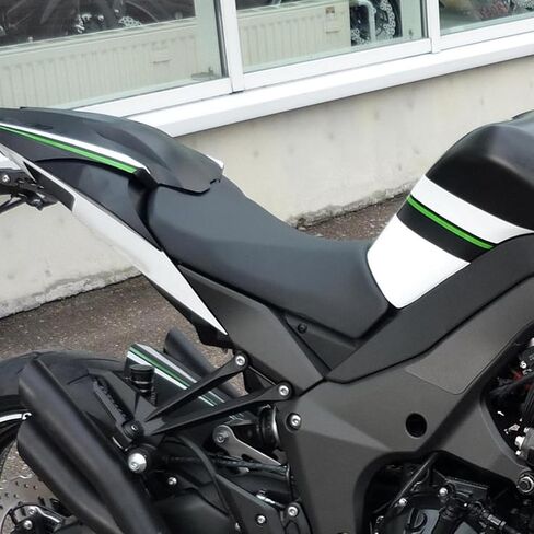 SLMOTO Driver Rider Passenger Seats Fit For KAWASAKI Z1000 Z 1000 2010-2013 12 Black in Saudi Arabia