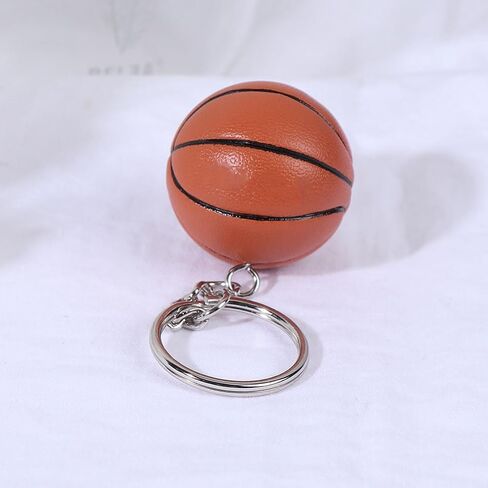 Kisangel 2PCS كرة السلة لكرة السلة Keychain Sports Ball keycain backpack bendanc in Kuwait