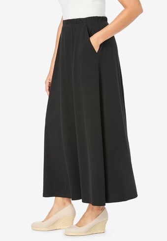 Woman Within Plus Size Petite 7-Day Maxi Skirt in Saudi Arabia