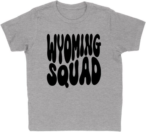 Wyoming Squad Kids T-Shirt Youth in Kuwait